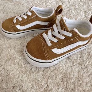 Mustard color kids vans